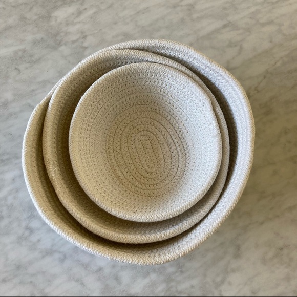 Three Montessori rope treasure baskets - 3 sizes - Picture 2 of 12